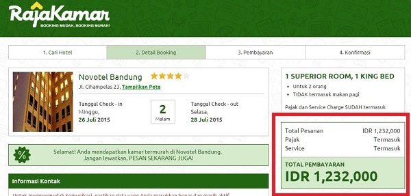 Pesan Hotel Online Murah RajaKamar
