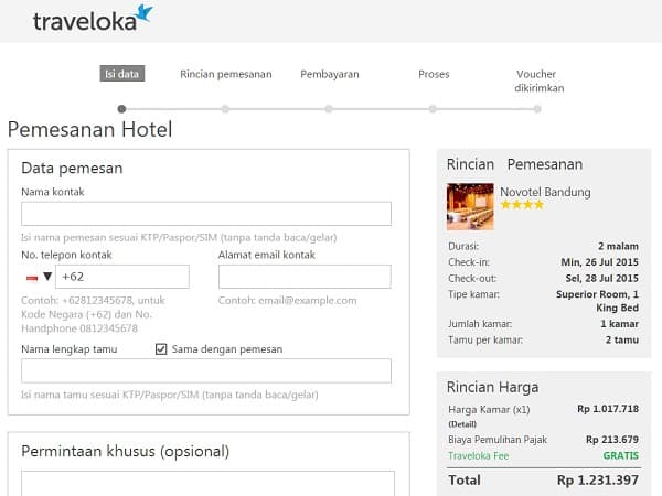 Pesan Hotel Murah Traveloka