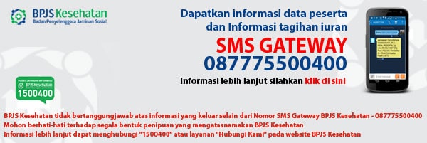 bpjs kesehatan sms