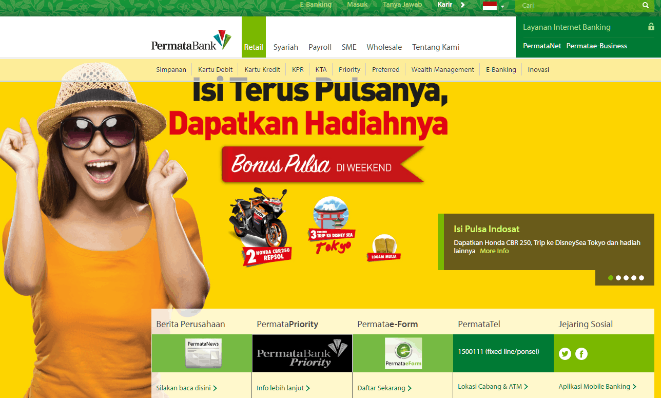 Perkembangan Harga Saham Bank Permata BNLI