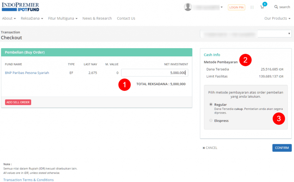 cara membeli di IPOT