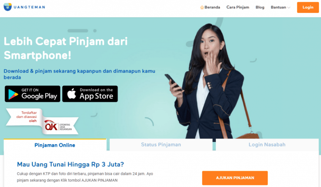 UangTeman Pinjaman Online OJK