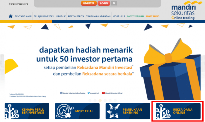 Cara Investasi Mandiri Reksadana