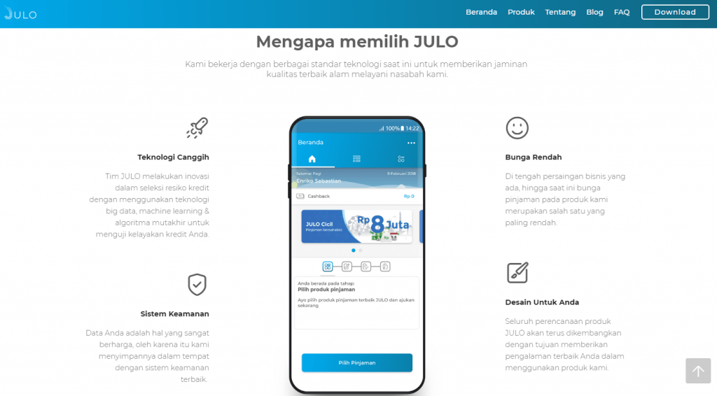 Julo Pinjaman Online Cepat Cair