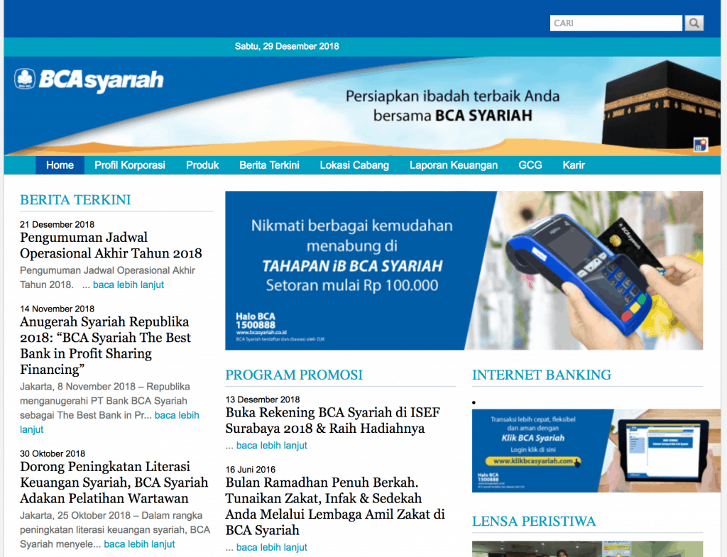 BCA Syariah 2018