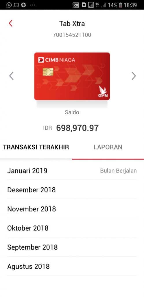 aplikasi GoMobile Niaga CIMB