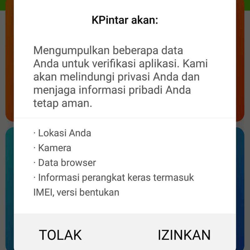 Pinjaman Dana Tunai Kredit Pintar