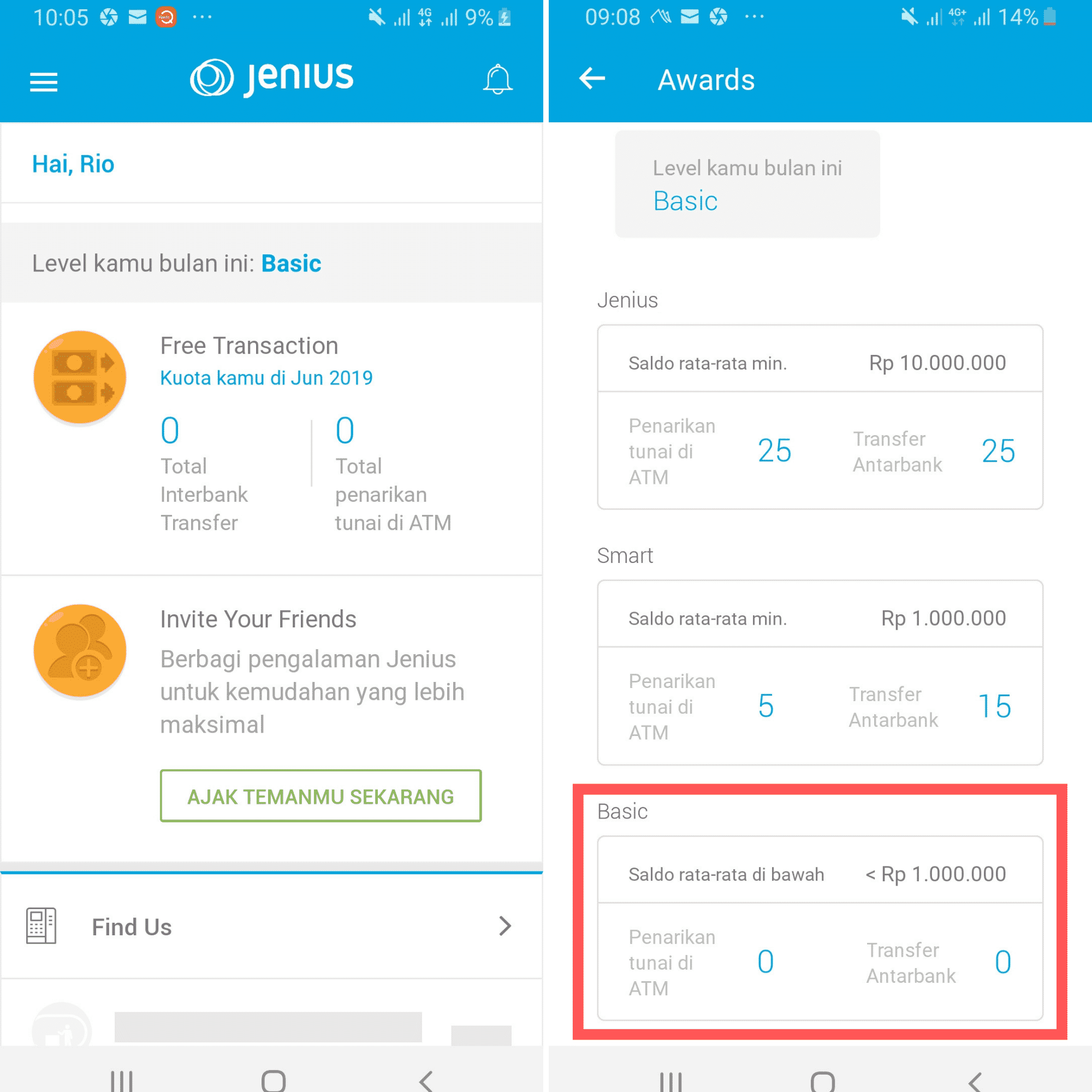 Jenius Transfer Antarbank