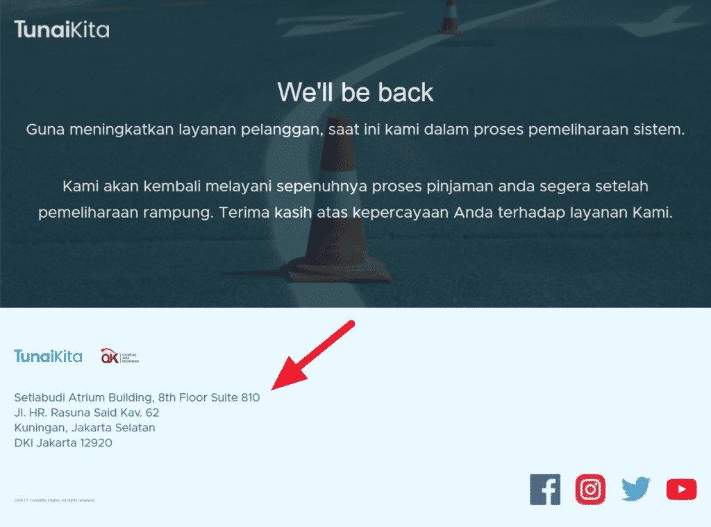 aplikasi tunaikita tidak bisa dibuka. kenapa aplikasi tunaikita tidak bisa dibuka.