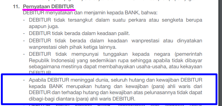 Kewajiban Ahli Waris di Pinjaman KTA