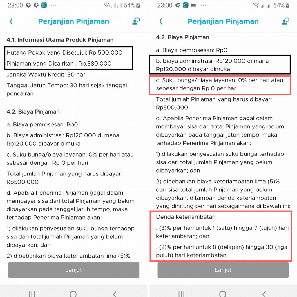 Perjanjian Pinjaman TunaiKita Sept 2019