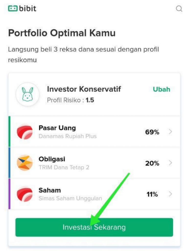 Bibit Aplikasi Reksadana Online