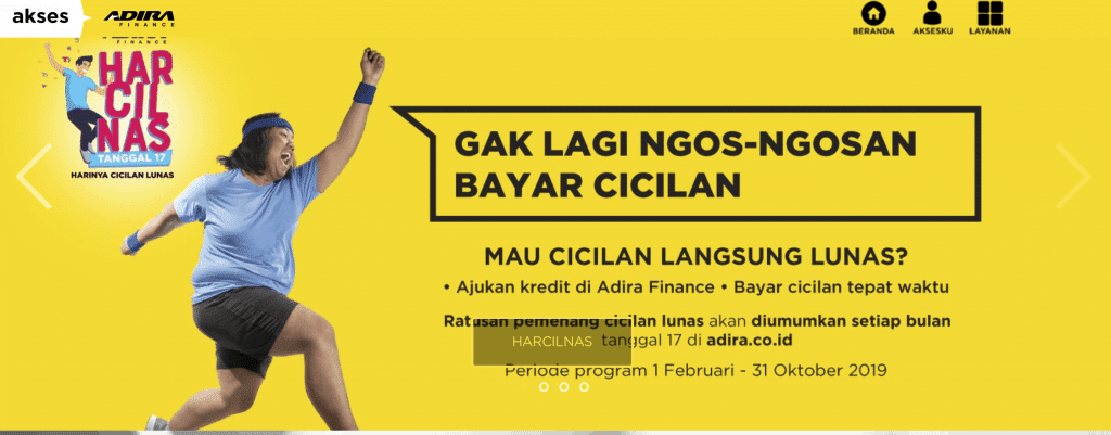 Adira Finance Kredit HP