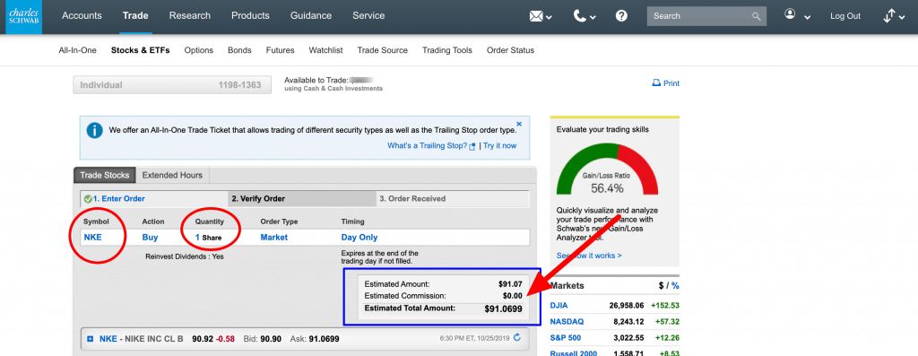 Zero Commision - Komisi Nol di Schwab