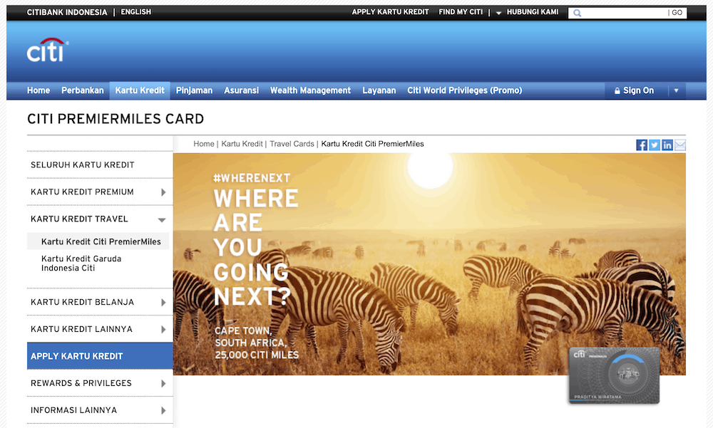 Citibank Kartu Kredit