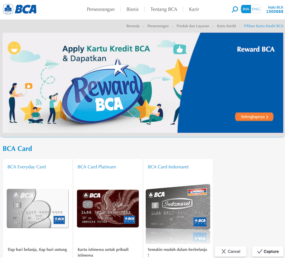 BCA Kartu Kredit