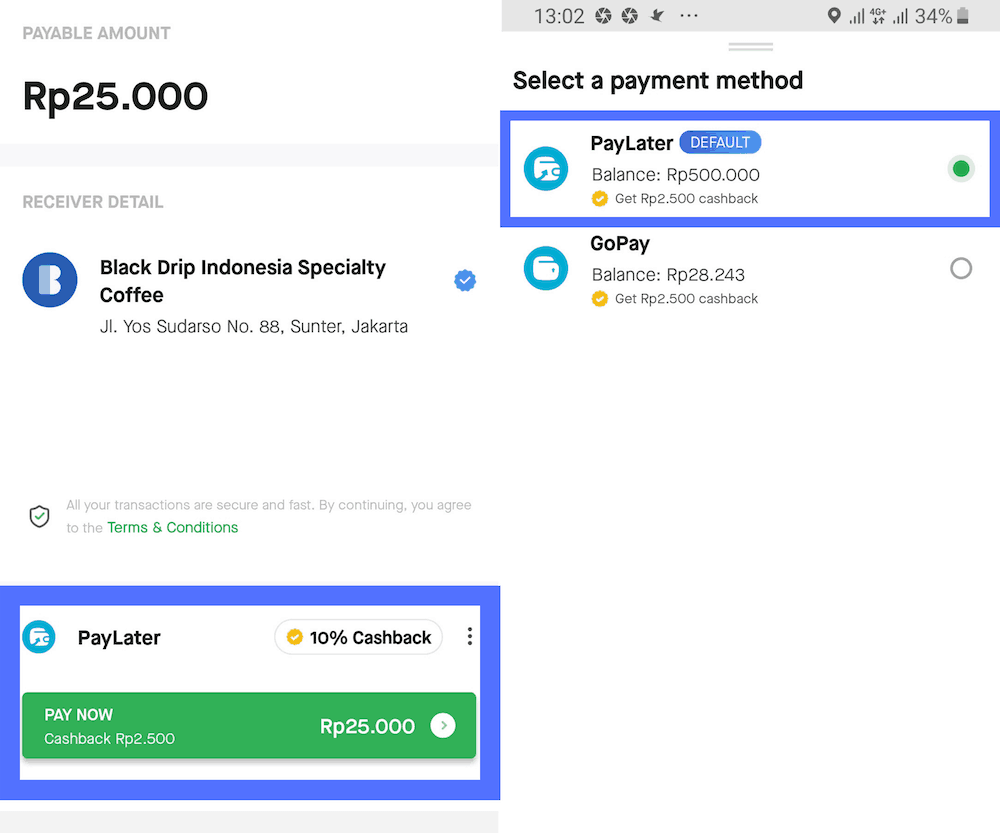 Pengalaman Gojek PayLater
