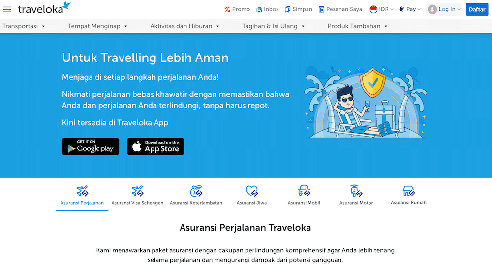 Asuransi Perjalanan Travelola Protect