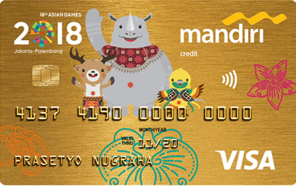 Bank Mandiri Visa Gold