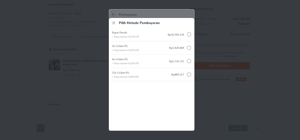 Cicilan Kartu Kredit Beli Hp Iphone