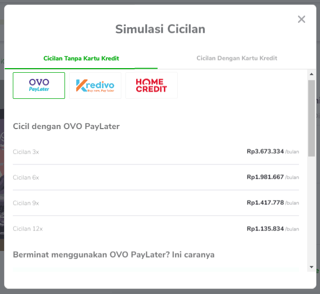 Cicilan Tanpa Kartu Kredit Beli Hp Iphone