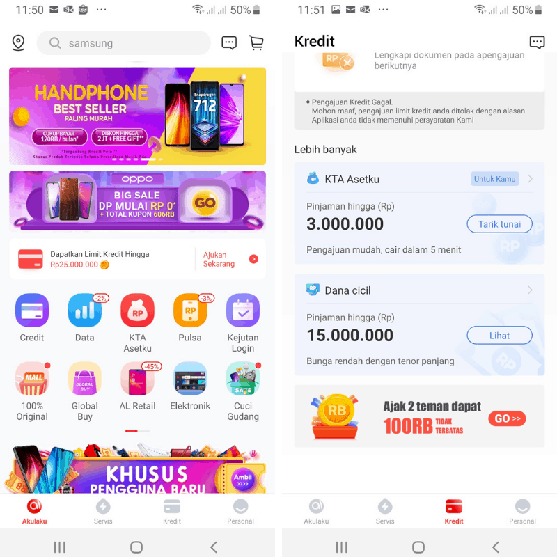 Akulaku Kredit - KTA Asetku dan Dana Cicil