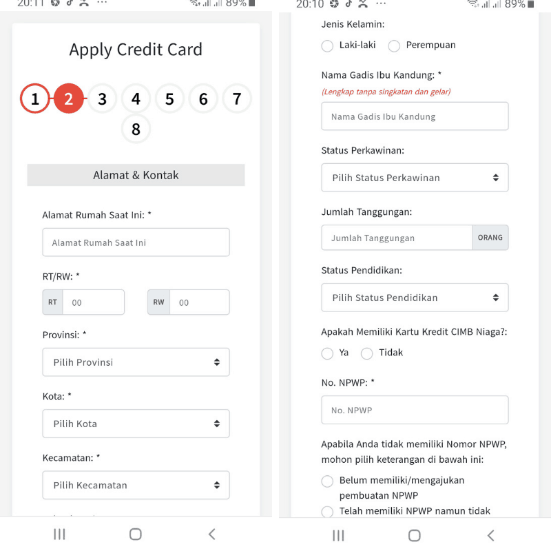 Alamat dan Kontak Apply Online Kartu Kredit Cimb Niaga