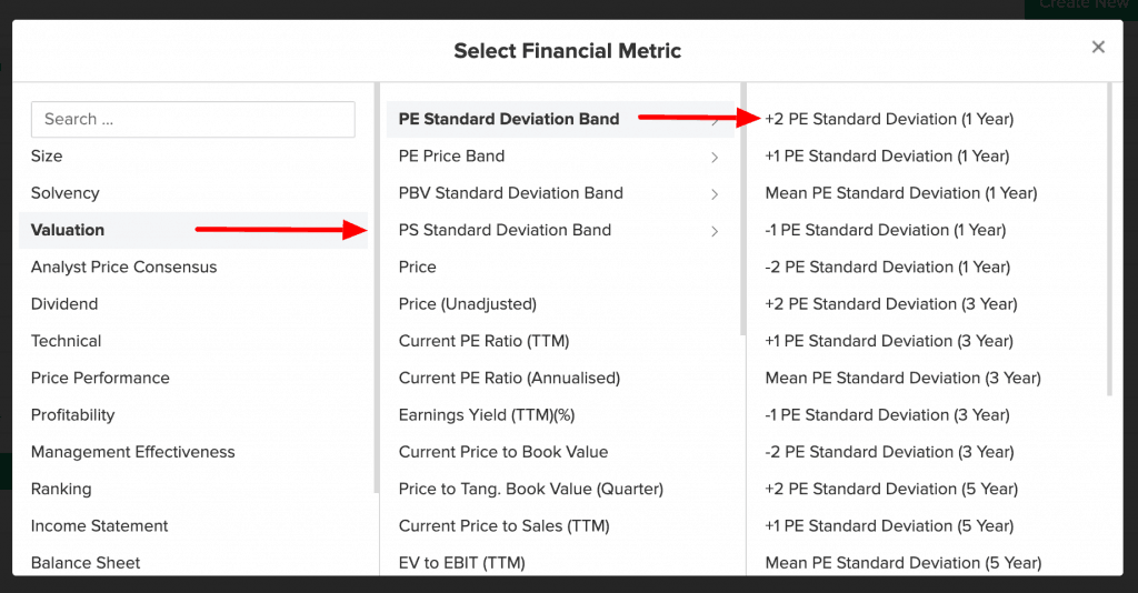 Kriteria Stock Screener