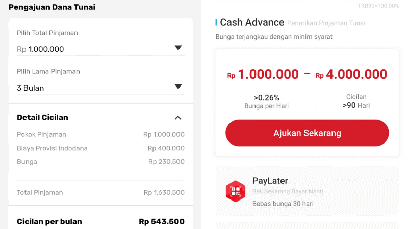 Kalkulator Pinjaman Online