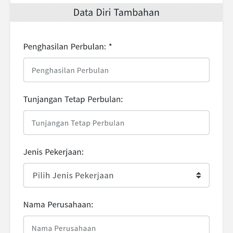 Aplikasi KTA CIMB Niaga Syariah