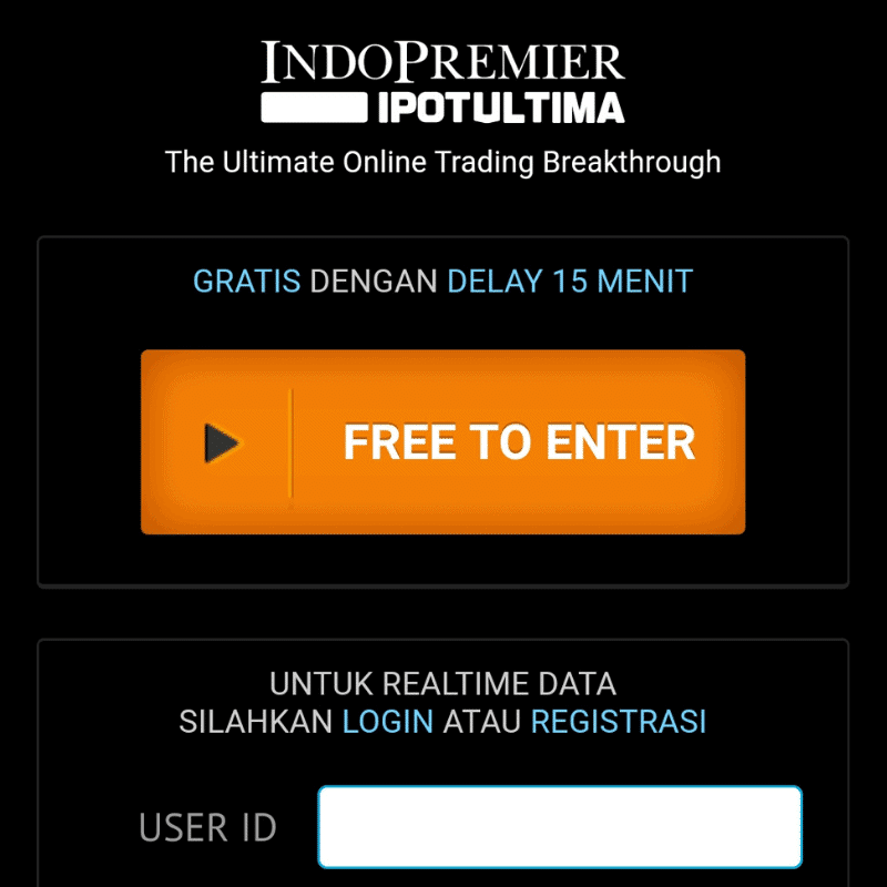 Aplikasi IPOT Sekuritas