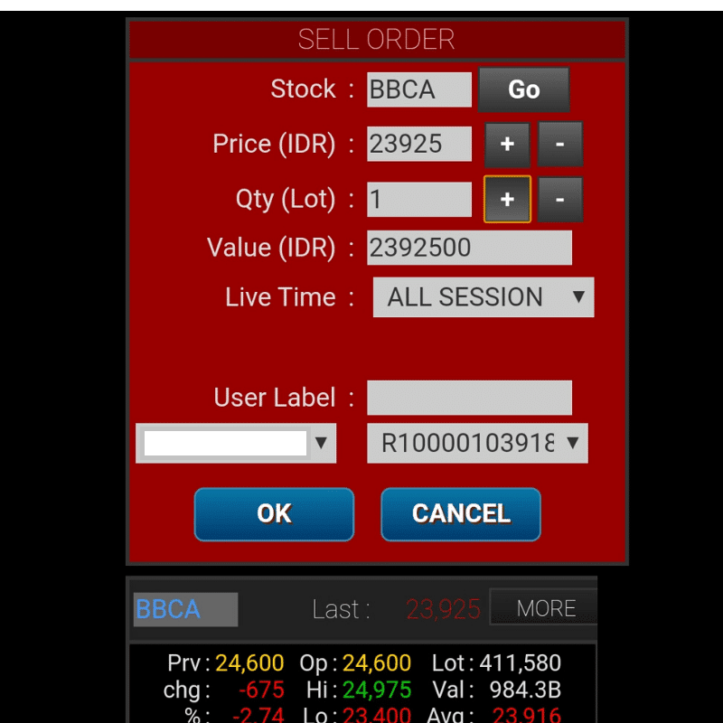 Jual Saham Indopremier Sekuritas