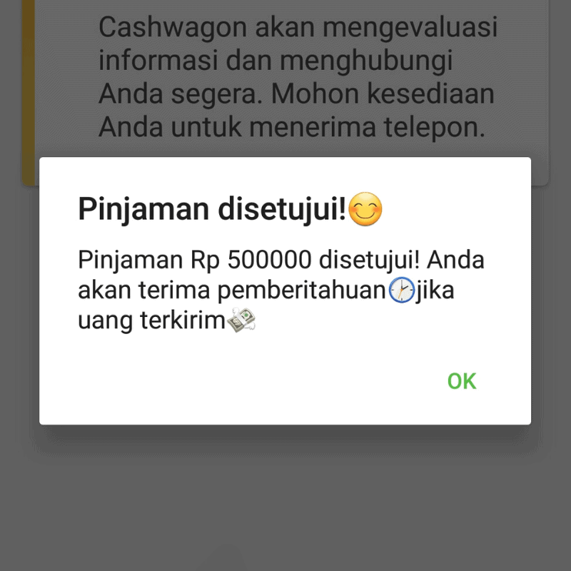 Cara pengajuan pinjaman tunai Cashwagon