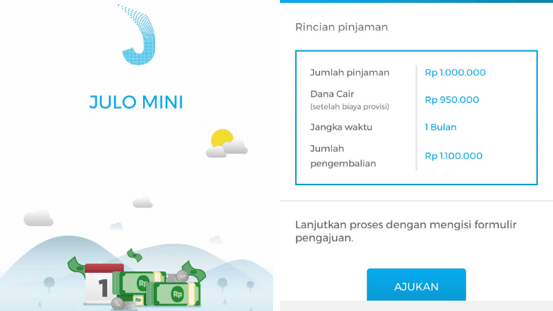 Bunga Julo Kredit Pinjaman Tanpa Agunan