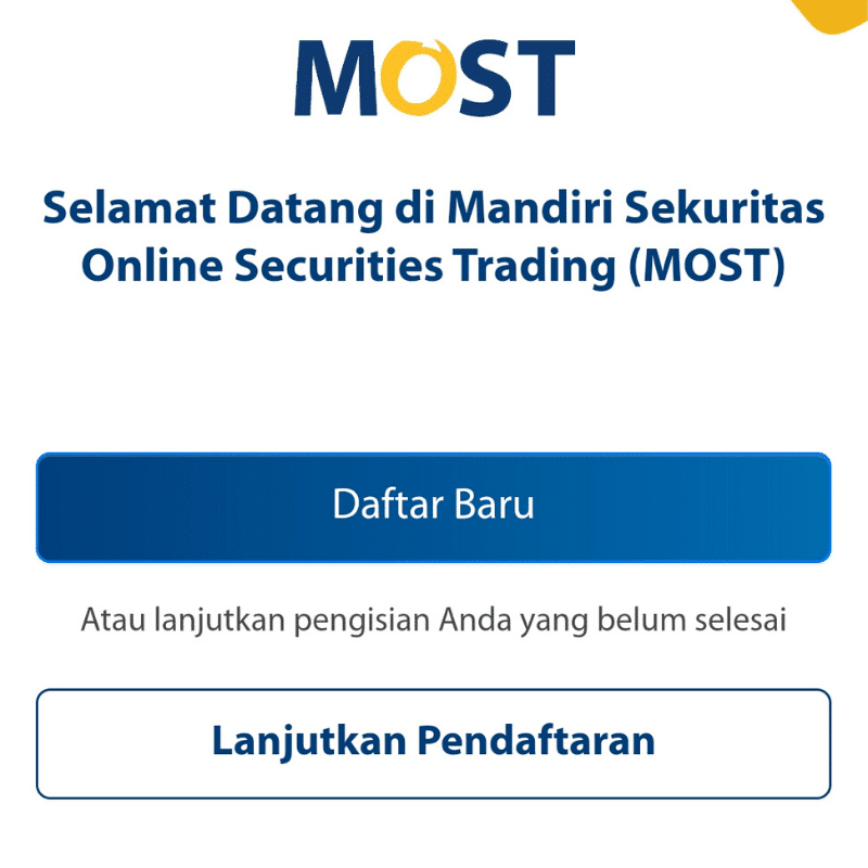 MOST Mandiri Sekuritas Online