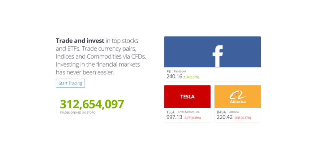 eToro Trading Saham Luar Negeri