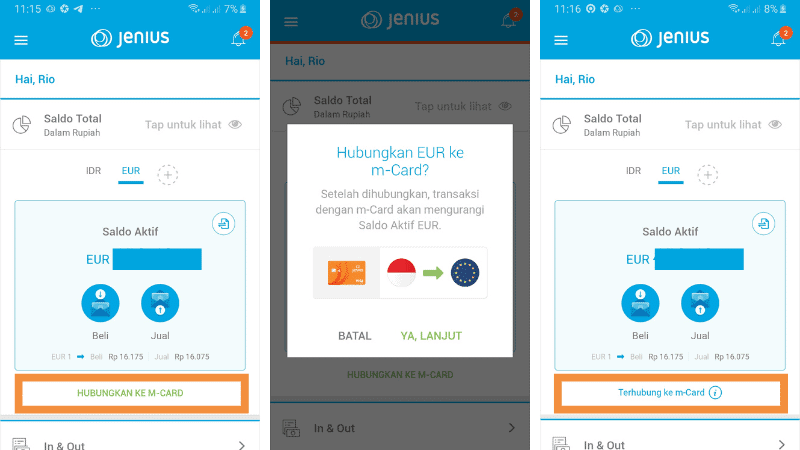 Jenius Rekening Valas