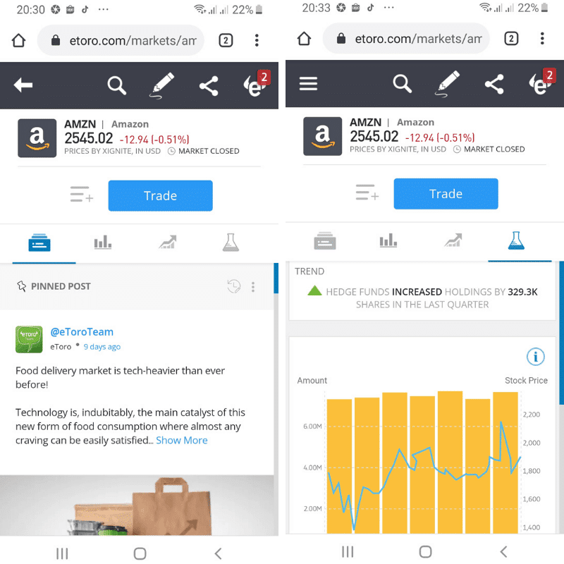 Aplikasi Saham eToro