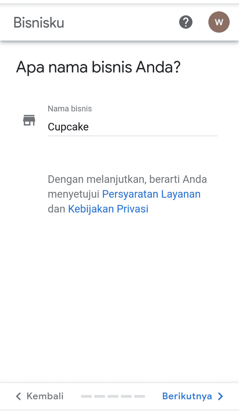 Google Bisnisku Daftar