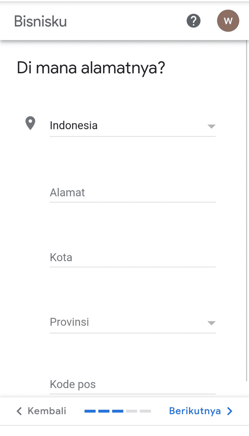 Google Bisnisku Daftar