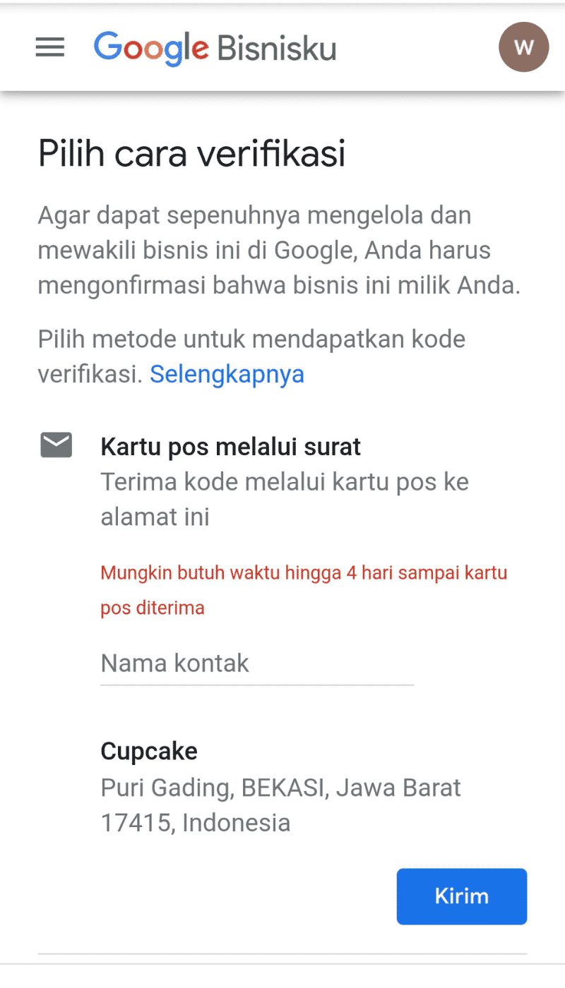 Google Bisnisku Daftar