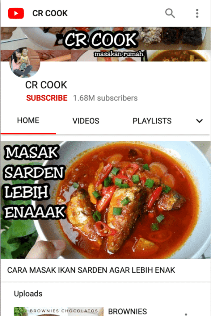 CR Cook - Cara Mencari Uang dari Internet