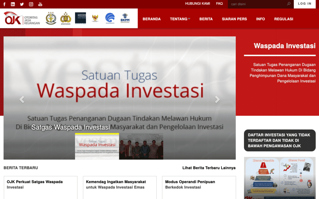 Satgas Waspada Investasi