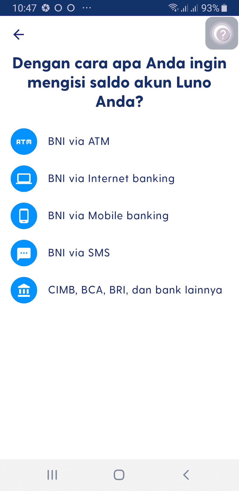 Cara Deposit Aplikasi Luno Jual Beli Bitcoin Kripto