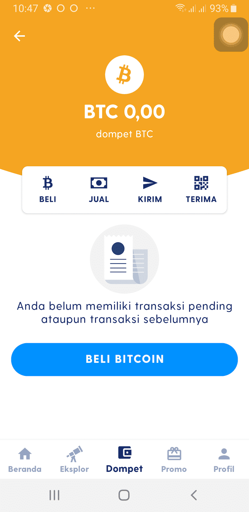 Cara Beli di Aplikasi Luno Jual Beli Bitcoin Kripto