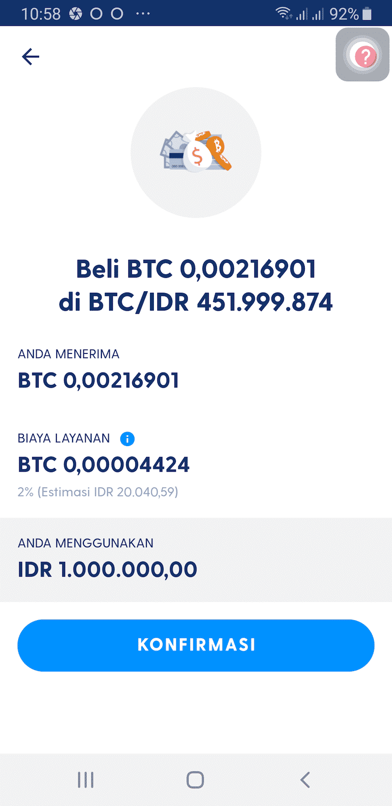 Fee Biaya Beli Aplikasi Luno Jual Beli Bitcoin Kripto