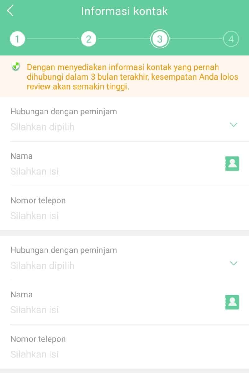Kontak Darurat Aplikasi Pinjaman Go
