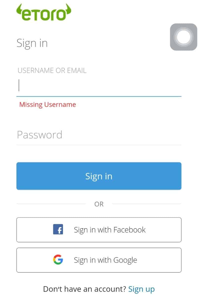 Daftar Akun Aplikasi eToro Internasional ETF