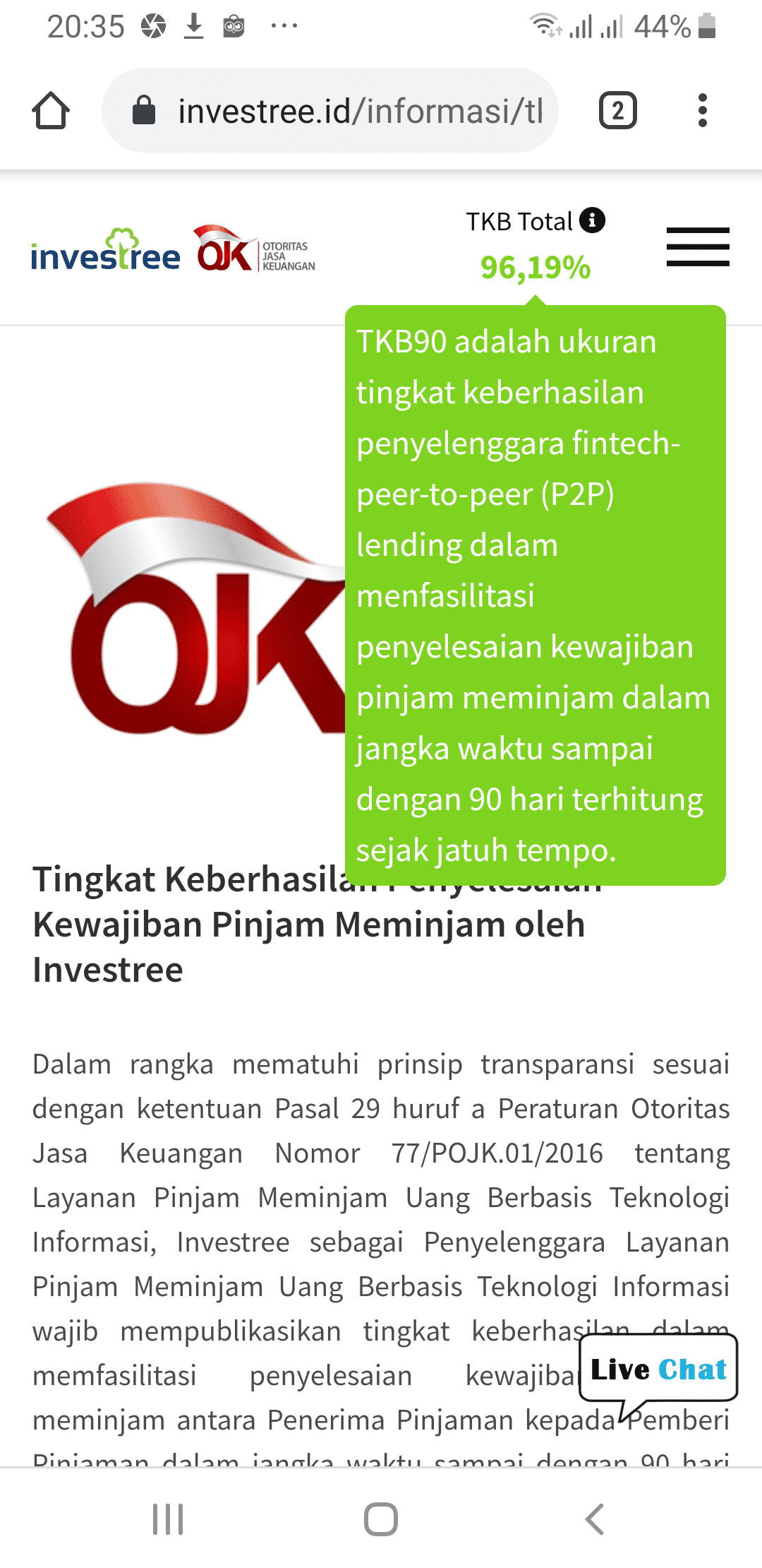 TKB 90 Cara Kerja P2P Lending