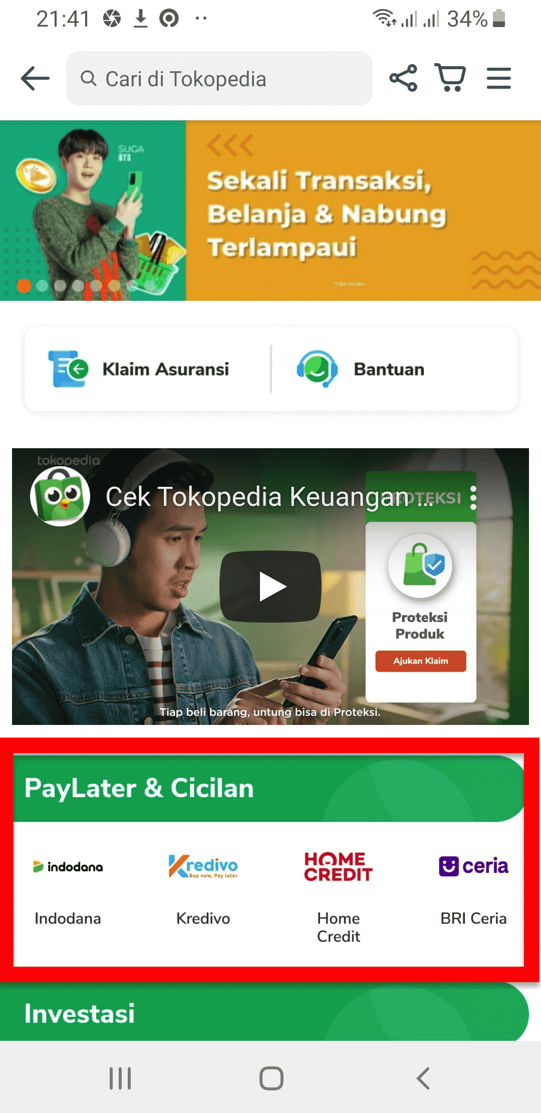 PayLater Cicilan Cara Kredit di Tokopedia